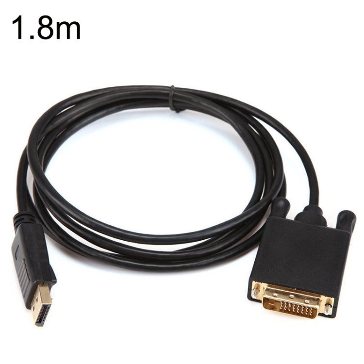 DP31 1.8m 1080P DP to DVI HD Adapter Cable Gold-plated Plug -  by buy2fix | Online Shopping UK | buy2fix