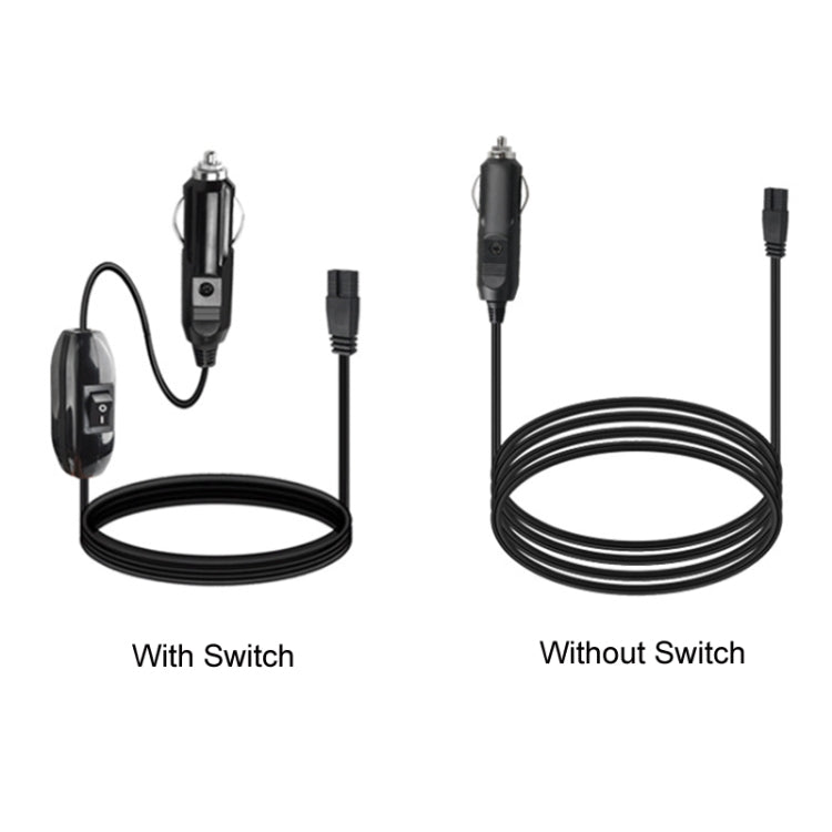 12V/24V Car Refrigerator Cable B Suffix Cigarette Lighter Plug Power Cord, Length: 3m With Switch -  by buy2fix | Online Shopping UK | buy2fix