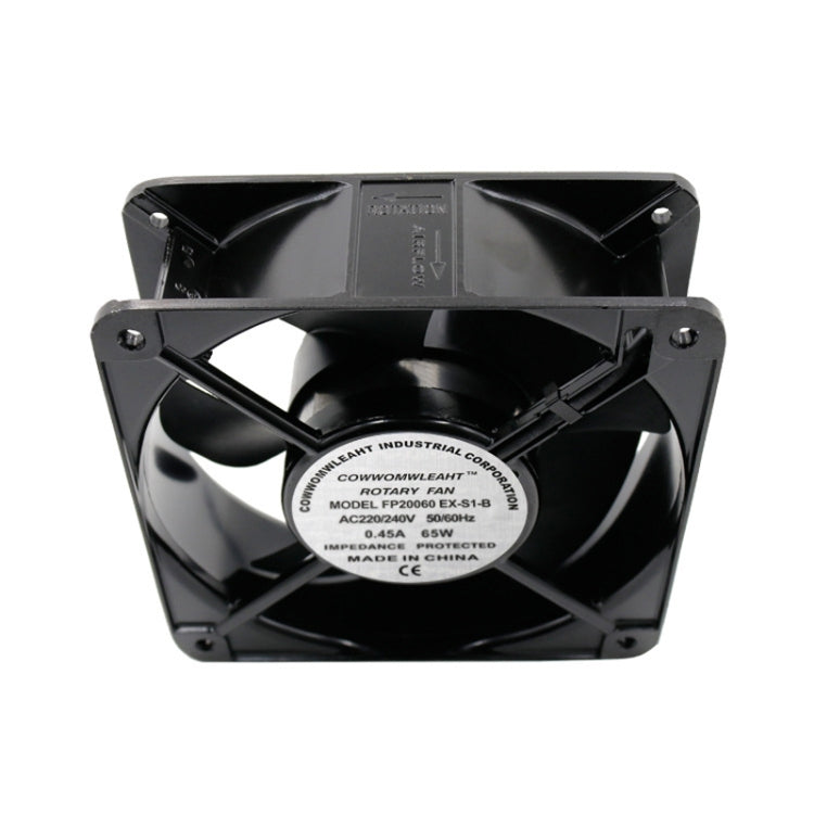 FP20060 220V 20cm Chassis Cabinet Metal Case Low Noise Cooling Fan - Fan Cooling by buy2fix | Online Shopping UK | buy2fix