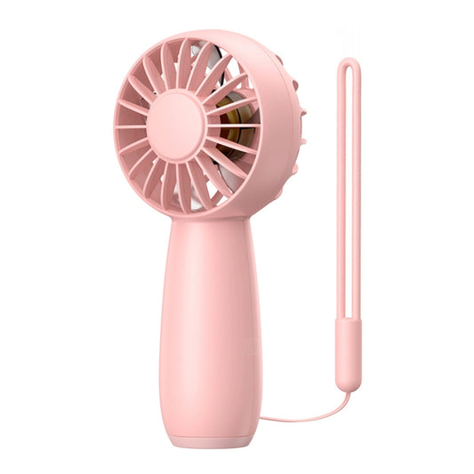 USB Outdoor Mini Handheld Brushless Motor Fan, Style: 1500mAh(Pink) - Electric Fans by buy2fix | Online Shopping UK | buy2fix