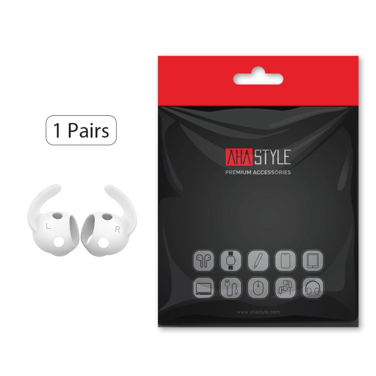 For Beats Studio Buds AhaStyle PT172 Earphone Silicone Ear Caps, Style: Earcap (White) - Anti-dust & Ear Caps by AhaStyle | Online Shopping UK | buy2fix