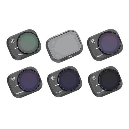 For DJI Mini 3 Pro RCSTQ PL Filters Drone Accessoires 6 In 1 UV+CPL+ND/PL 8/16/32/64 - Mavic Lens Filter by RCSTQ | Online Shopping UK | buy2fix