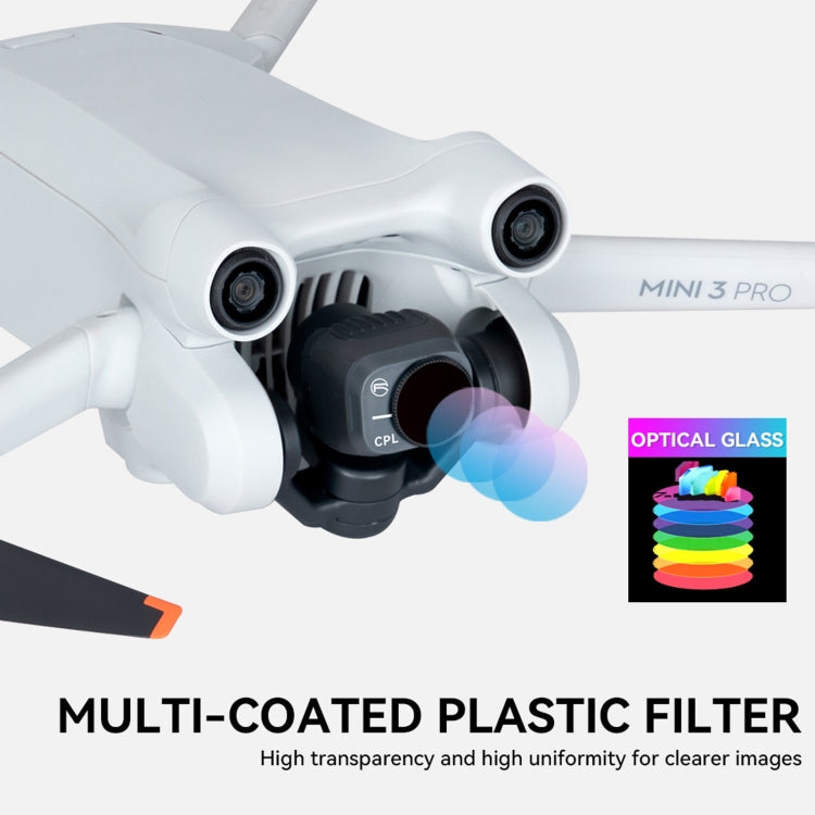 For DJI Mini 3 Pro RCSTQ PL Filters Drone Accessoires ND8/PL - Mavic Lens Filter by RCSTQ | Online Shopping UK | buy2fix