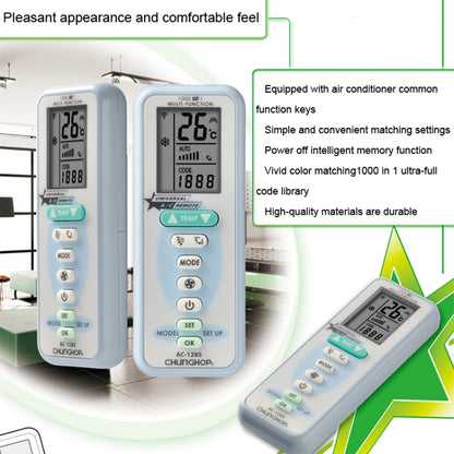 CHUNGHOP AC-128S Battery Universal Air Conditioner Remote Control - Air-Conditioner by CHUNGHOP | Online Shopping UK | buy2fix