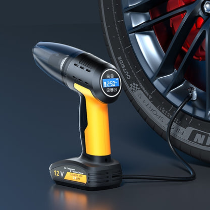 SUITU ST-6637 Wired 5 In 1 60W  Double Motor Car Vacuum Cleaner With Blowing Air Pump Pressure Measuring Lighting Function - Vacuum Cleaner by SUITU | Online Shopping UK | buy2fix