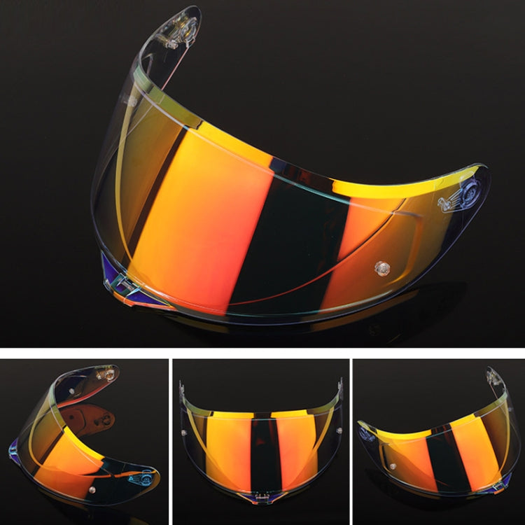 Motorcycle Helmet Lens with Anti-fog Spikes for SOMAN K1/K3SV/K5, Color: Light Tea - Helmets by buy2fix | Online Shopping UK | buy2fix