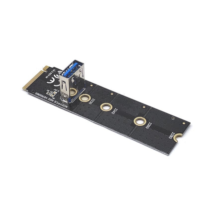 M.2 NVME To USB 3.0 PCI-E Expansion Card  Adapter for Graphics Card(Whiteboard) - Add-on Cards by buy2fix | Online Shopping UK | buy2fix