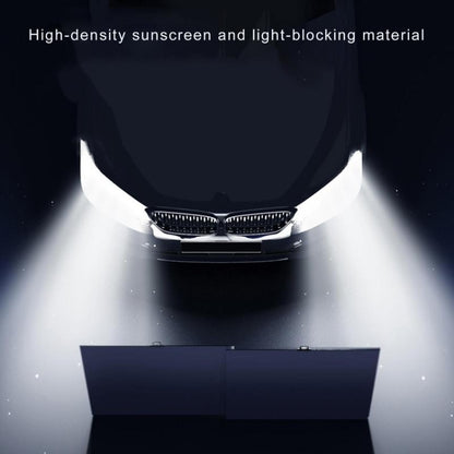 70-135cm Car Front Windshield Retractable Sun Protection Sunshade Curtain - Window Foils & Solar Protection by buy2fix | Online Shopping UK | buy2fix