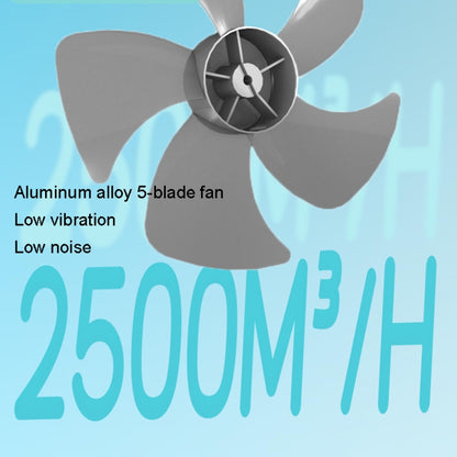 SRVF-350 Solar Roof Exhaust Fan Aluminum Alloy Exhaust Switching Fan Negative Pressure Fan - Others by buy2fix | Online Shopping UK | buy2fix