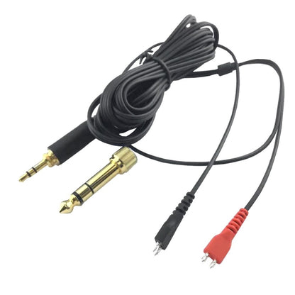 For Sennheiser HD25 / HD560 / HD540 / HD480 / HD430 / HD250 Headset Audio Cable(Left Long Right Short) - Headset Accessories by buy2fix | Online Shopping UK | buy2fix