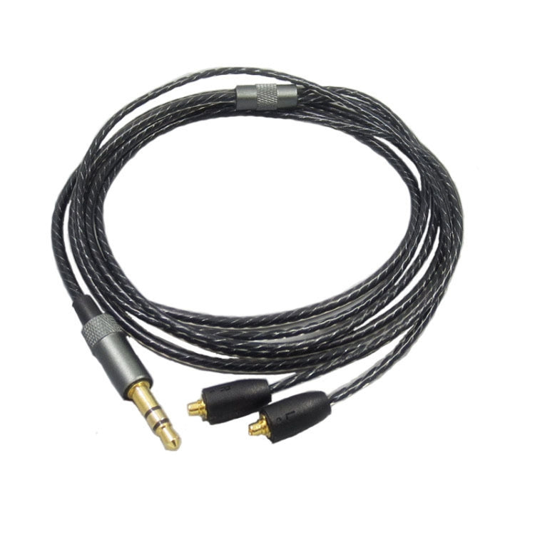 For Shure MMCX / SE215 / SE425 / SE535 / SE846 / UE900 / Waston Headset Cable(Black) - Headset Accessories by buy2fix | Online Shopping UK | buy2fix