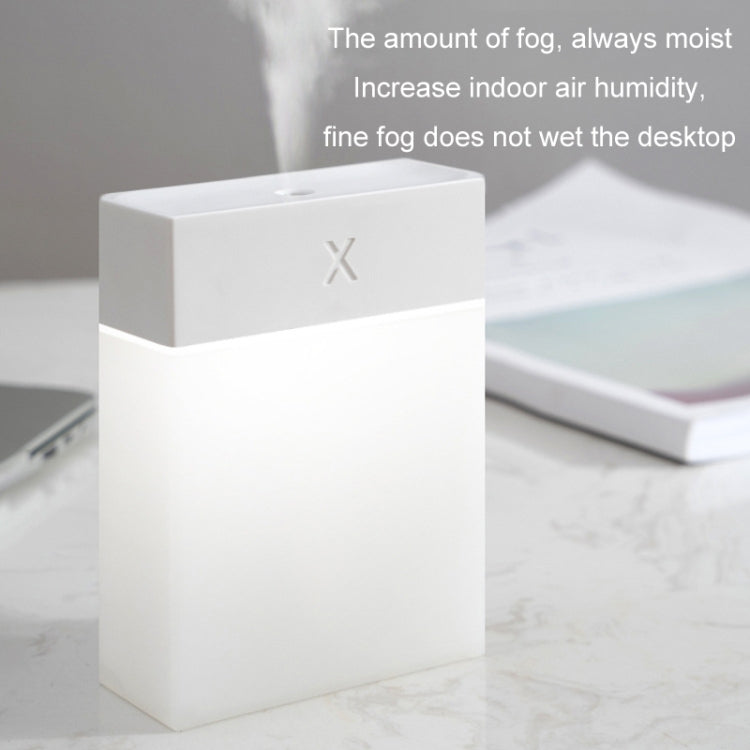 Mini USB Silent Night Light Desktop Humidifier(White) - Air Purifiers & Accessories by buy2fix | Online Shopping UK | buy2fix