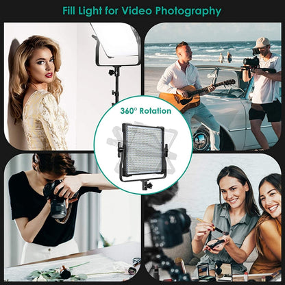 Pixel P45C RGB Dual Color Temperature Fill Light Live Photography Portable Outdoors 80W Square Soft Light(Single Lamp With Baffle+US Plug Adapter) -  by Pixel | Online Shopping UK | buy2fix