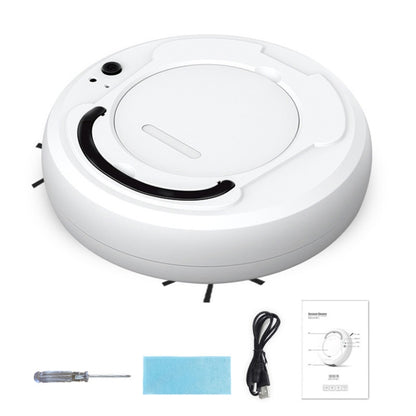 3-in-1 1800pa Smart Cleaning Robot Rechargeable Auto Robotic Vacuum Dry Wet Mopping Cleaner(White) - Robot Vacuum Cleaner by buy2fix | Online Shopping UK | buy2fix