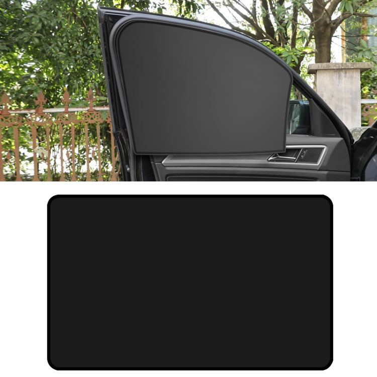 Heat-insulating Opaque Vinyl Coated Magnetic Car Curtains, Style: Full Blackout Rear Row - Window Foils & Solar Protection by buy2fix | Online Shopping UK | buy2fix