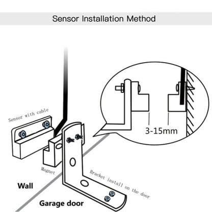 Tuya APP Remote Control WIFI Smart Garage Door Controller, Specification: AU Plug - Smart Switch by Tuya | Online Shopping UK | buy2fix