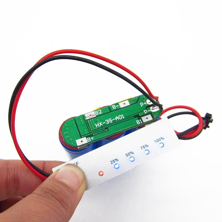 Lithium Battery Power Display Board Iron Phosphate Indicator Board, Specification: 4S 16.8V Lithium Battery - Other Accessories by buy2fix | Online Shopping UK | buy2fix