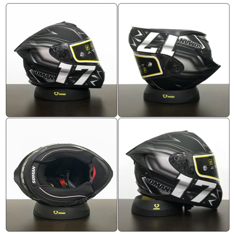 SOMAN Multifunctional Helmet Support Pad Anti-slip Protective Support Base(Black) - Helmets by SOMAN | Online Shopping UK | buy2fix
