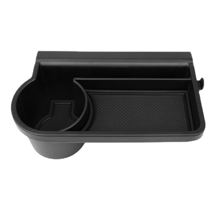 For Tesla Model 3/Y Front Passenger Glove Box Water Cup Holder Storage Box(Black) - Stowing Tidying by buy2fix | Online Shopping UK | buy2fix