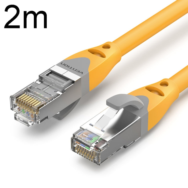 2m CAT6 Gigabit Ethernet Double Shielded Cable High Speed Broadband Cable - Lan Cable and Tools by buy2fix | Online Shopping UK | buy2fix