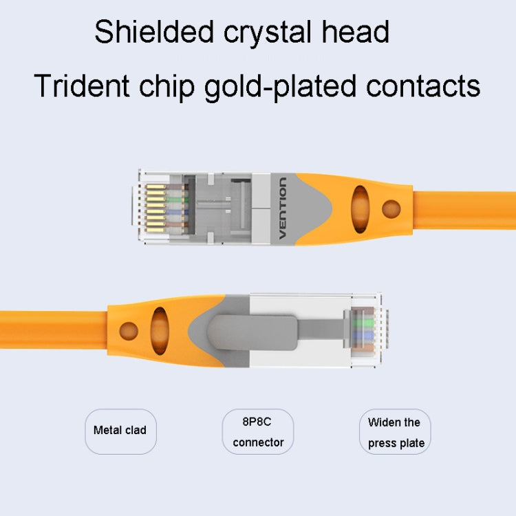 12m CAT6 Gigabit Ethernet Double Shielded Cable High Speed Broadband Cable - Lan Cable and Tools by buy2fix | Online Shopping UK | buy2fix