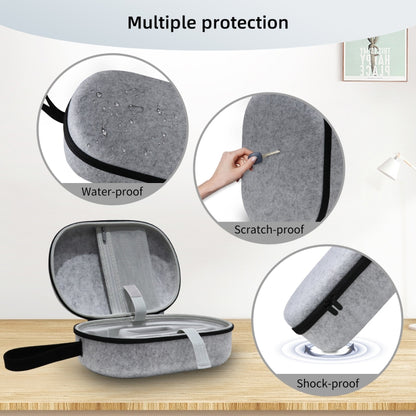 JYS-APP001 For Apple Vision Pro Headset Storage Bag VR Glasses Anti-Scrape Portable Bag, Color: Gray Linen - VR Accessories by JYS | Online Shopping UK | buy2fix