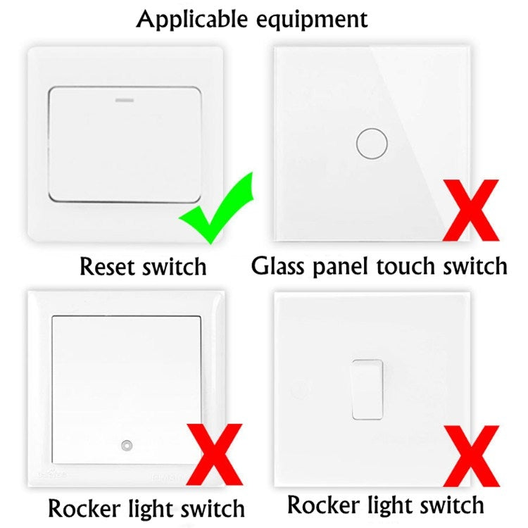 Concealed Wifi Smart Switch Dimmer Switch And Traditional Switch Dual Control Smart Switch - Consumer Electronics by buy2fix | Online Shopping UK | buy2fix