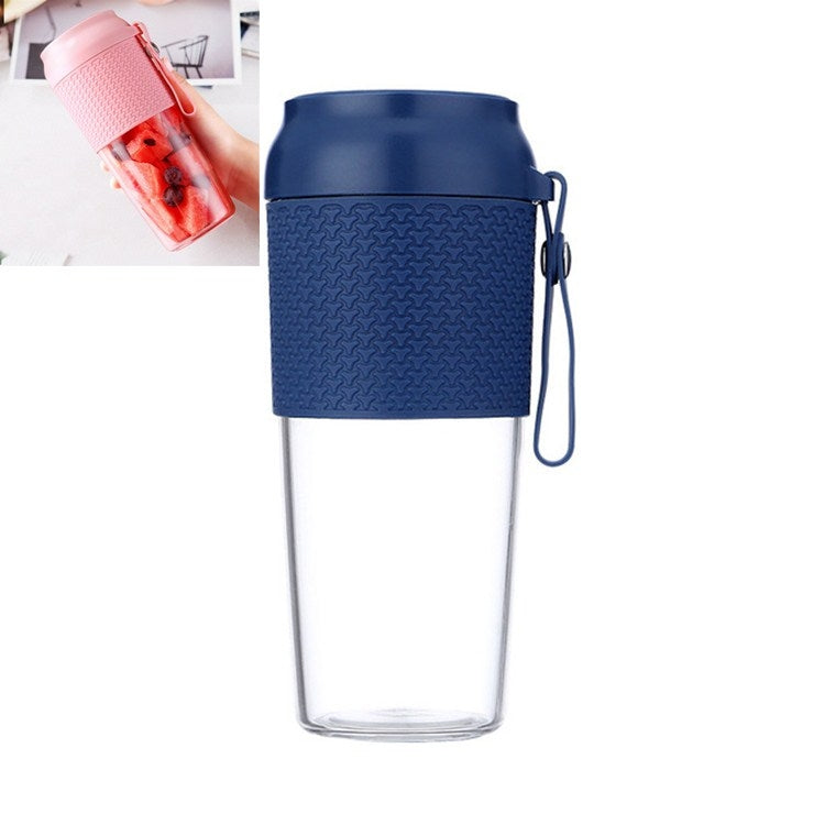 Portable Juicer Mini Electric Blender Portable Juicer(Navy Blue) - Electric juicers by buy2fix | Online Shopping UK | buy2fix