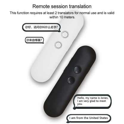 T4 Portable AI Smart Voice Translator Business Travel Real Time Translation Machine Support 42 Languages (Blue) - Consumer Electronics by buy2fix | Online Shopping UK | buy2fix