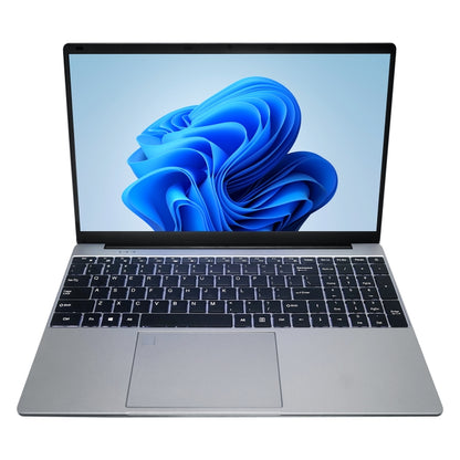 HONGSAMDE HSD1509 Notebook, 15.6 inch, 16GB+128GB, Windows 11 Intel Celeron N95 Quad Core, Support TF Card & WiFi & BT & HDMI, US Plug(Silver Grey) - HONGSAMDE by Hongsamde | Online Shopping UK | buy2fix