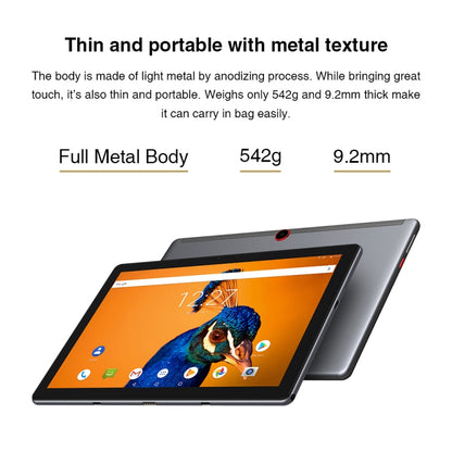 CHUWI Surpad 4G LTE Tablet PC, 10.1 inch, 4GB+128GB, Android 10.0, Helio MT6771V Octa Core up to 2.0GHz, Support Dual SIM & OTG & Bluetooth & Dual Band WiFi, EU Plug (Black+Grey) - CHUWI by CHUWI | Online Shopping UK | buy2fix