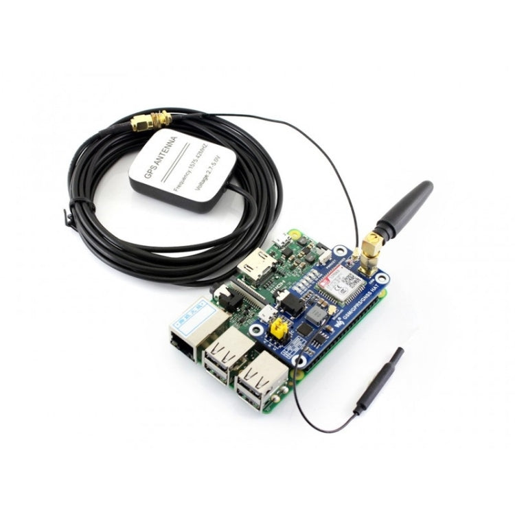 Waveshare GSM/GPRS/GNSS/Bluetooth HAT for Raspberry Pi - Modules Expansions Accessories by Waveshare | Online Shopping UK | buy2fix