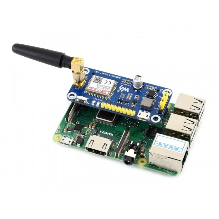 Waveshare NB-IoT HAT for Raspberry Pi, for Europe, Asia, Africa, Australia - Modules Expansions Accessories by Waveshare | Online Shopping UK | buy2fix