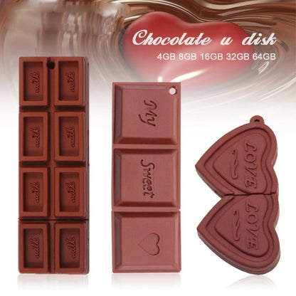 MicroDrive 4GB USB 2.0 Creative Chocolate U Disk - Computer & Networking by MicroDrive | Online Shopping UK | buy2fix